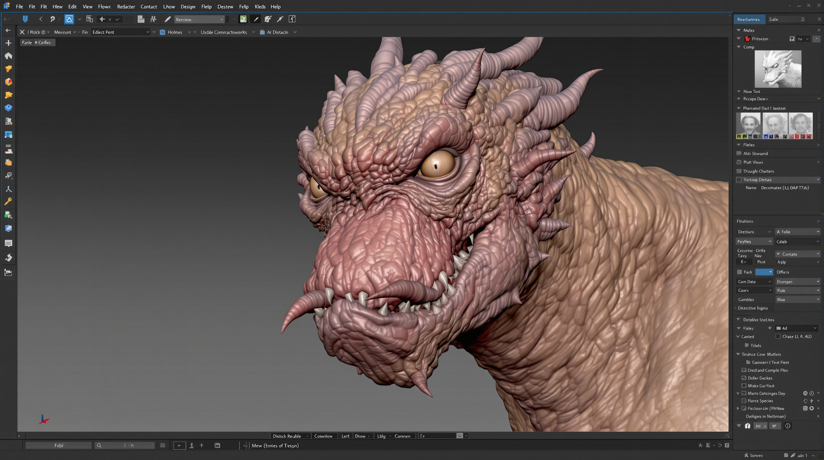 Houdini FX simulation